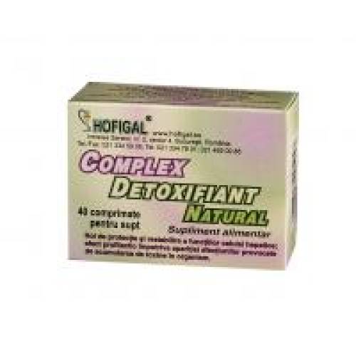 Complex detoxifiant natural 40cpr HOFIGAL