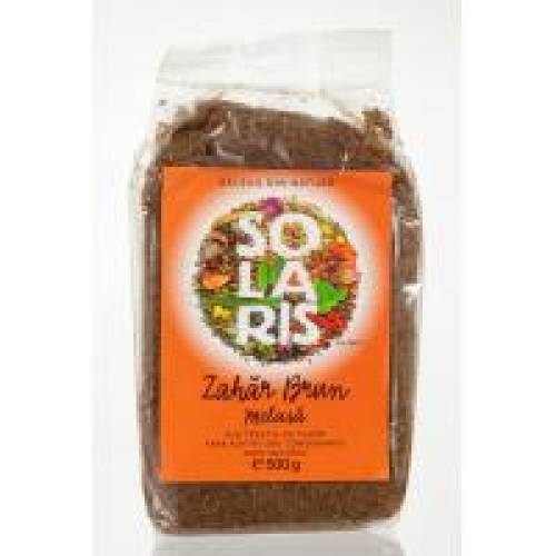 Zahar brun melasa nerafinat 500gr SOLARIS