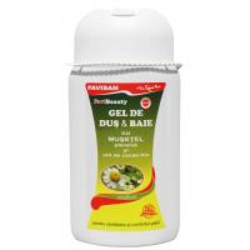 Gel de dus & baie cu musetel m044 300ml FAVISAN
