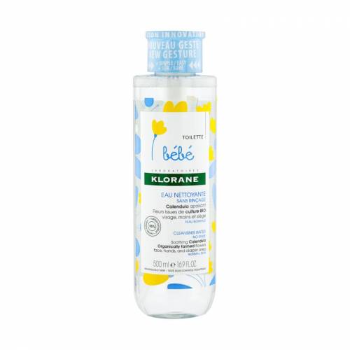 Klorane Bebe Apa de curatare pentru copii, 500ml
