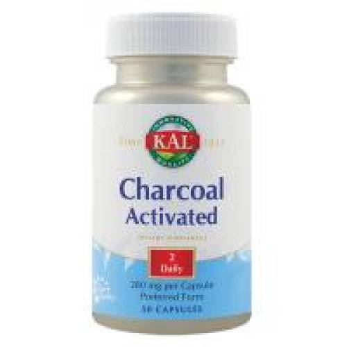 Charcoal activated ( carbune medicinal) 50cps KAL