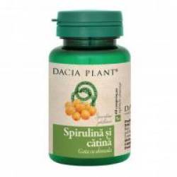 Spirulina si catina  60cpr DACIA PLANT