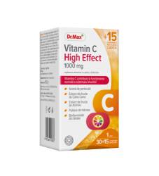 Dr.Max Vitamina C High Effect 1000mg, 30+15 comprimate masticabile