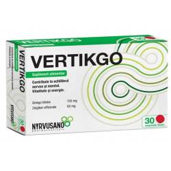VERTIKGO, 30 comprimate filmate, NYRVUSANO PHARMACEUTICALS