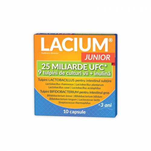 LACIUM JUNIOR 25 miliarde UFC, 10 capsule, Zdrovit