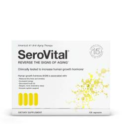 Reverse the Signs of Aging - formula stimularea naturala a hormonului de Crestere - HGH, 120 Cps, Serovital, GNC