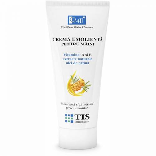 TIS Q4U Crema emolienta pentru maini, 100ml