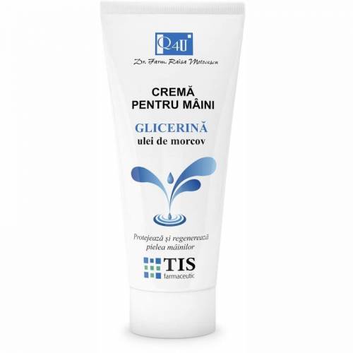 TIS Q4U Crema maini glicerina, 100ml