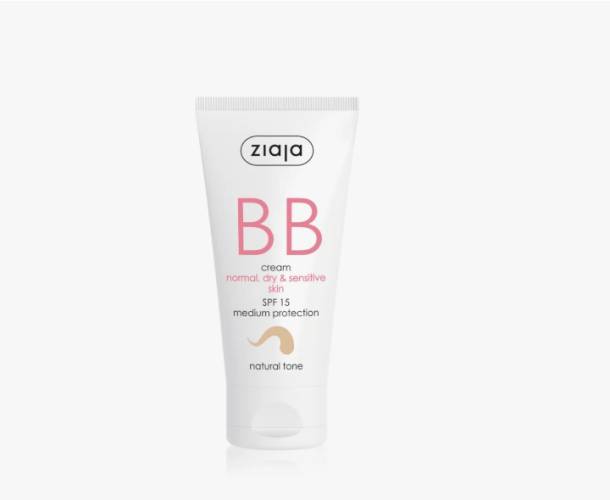 Ziaja Crema BB SPF15 ten normal-uscat nuanta naturala 50 ml