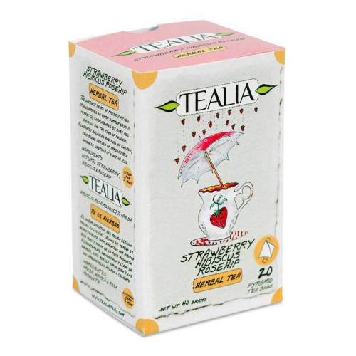 Strawberry Hibiscus Rosehip 20 plicuri piramida