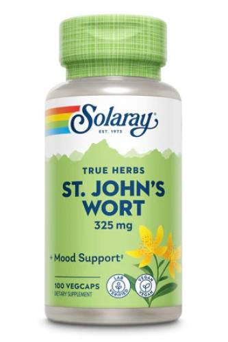 St John's Wort 325mg 100 caps veg