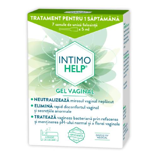 Intimohelp® gel vaginal, 7 canule* 5 ml, Zdrovit