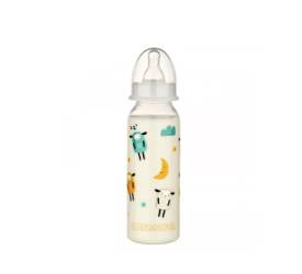 Baby Nova 47011 Biberon cu inel fosforescent 0-24 luni 240 ml