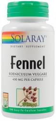 Fennel (Fenicul) 450mg 100 caps veg - Solaray - Secom
