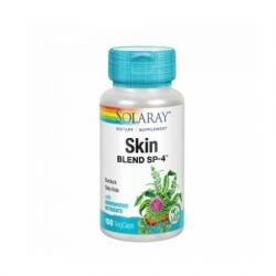 SKIN Blend SP-4 (piele sanatoasa) 100cps Solaray - Secom