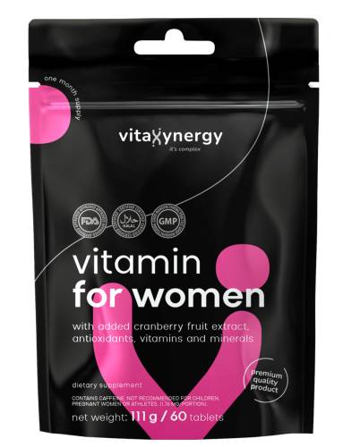 Vitamine pentru femei, 60 tablete, Vitaxynergy