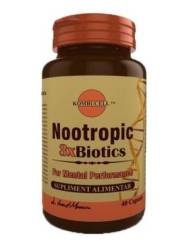 Nootropic 3xbiotics, 40cps - MEDICA