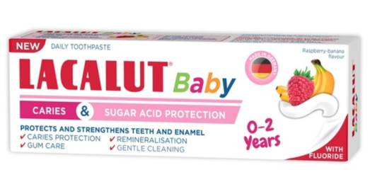 Pasta de dinti 0-2 ani Baby , 55ml - Lacalut