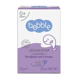 Sapun crema cu lavanda, 75 g, Bebble