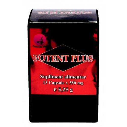 Potent Plus, 15 capsule potenta masculina, NATURALIA DIET