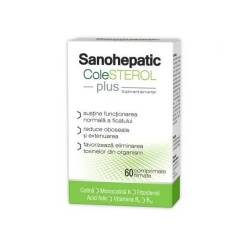 SANOHEPATIC COLESTEROL PLUS 60 comprimate, ZDROVIT