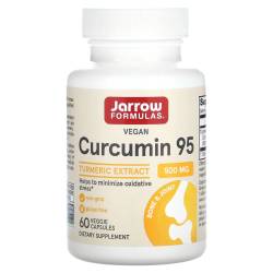 Curcumin 95, 500mg, 60 capsule vegetale, Jarrow Formulas - Secom