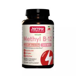 Methyl B-12 - Vitamina B12 - metilcobalamina - 500mcg 100 tab mast, Jarrow - Secom