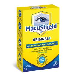 MacuShield Original+, supliment ochi, 30 capsule, Macu Vision