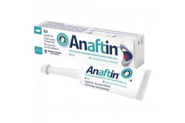 ANAFTIN GEL, calmeaza durearea in afte bucale, 8 ml, Sinclair Pharma