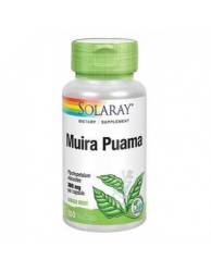 Muira Puama, tonic fizic si mental, 300 mg, 100 capsule vegetale, Secom