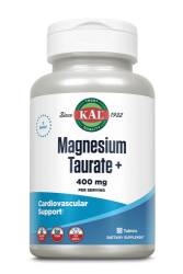 Magnesium Taurate Plus 400mg, 90 tablete, KAL - Secom