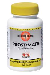 Prost Mate - prostata sanatoasa - 120 tab veg filmate, Mushroom Wisdom - Secom