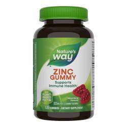 Zinc Gummy, jeleuri cu Zinc cu aroma de fructe de padure, 22 mg, 120 jeleuri, Secom