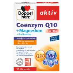DOPPEL AKTIV - COENZIMA Q10 EXTRA, 90mg + Magneziu si vit. B, 30 capsule,  DOPPELHERZ