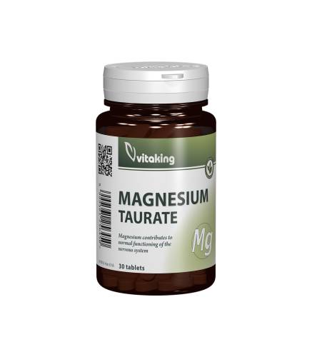 Taurat de Magneziu, 30cpr - Vitaking