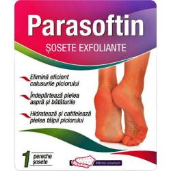 Sosete Exfoliante Parasoftin 1 Pereche, ZDROVIT