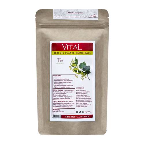 Ceai VITAL Tei, 50g, Plantavorel