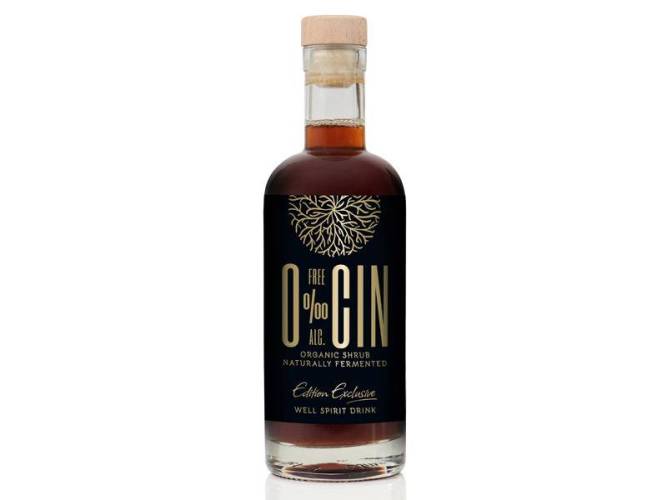 Gin fara alcool, eco-bio, 500 ml, Retter