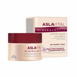 1560 ASLAVITAL Crema Antirid Cu Calciu, 50 ml