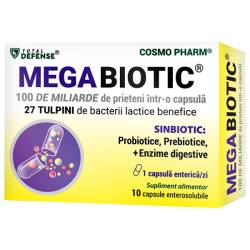 MEGA BIOTIC - probiotic, 100 miliarde UFC, 10 capsule, Cosmo Pharm
