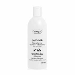 ZIAJA Sampon cu proteine din lapte de capra cu keratina, 400ml