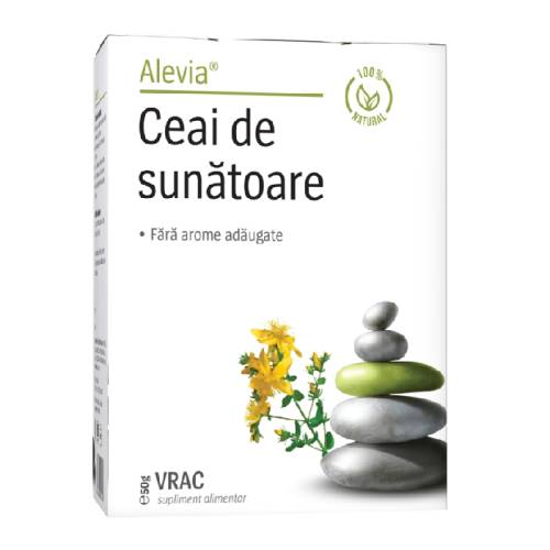 Ceai de sunatoare, 50 g, Alevia
