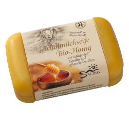 Sapun cremos cu lapte de oaie si miere, 100g, SALING NATURPRODUKTE