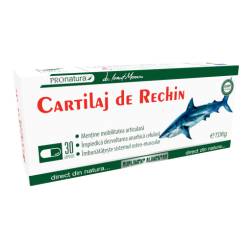 Cartilaj de rechin, sustine sanatatea articulatiilor, 30 capsule, Medica -  ProNatura