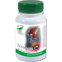 Echinaceea C, sustine sanatatea sistemului imunitar, 200 capsule, Medica - Pro Natura