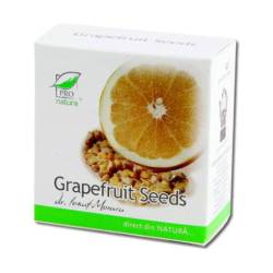 Grapefruit Seeds, Seminte de Grapefruit, 150 capsule, Medica - Pro Natura