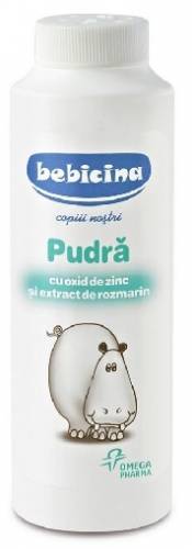 hipocrate bebicina pudra cu oxid de zinc+rozmarin 75g