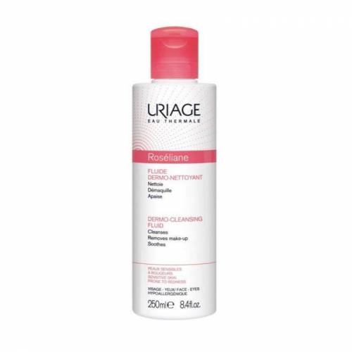 URIAGE Roseliane Fluid de curatare ten anti-roseata, 250ml