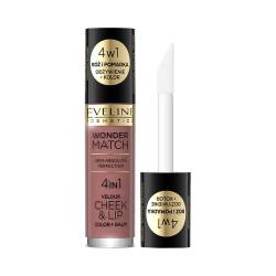 Fard lichid pentru obraj si buze 4in1Wonder Match N05, 4.5ml, Eveline Cosmetics