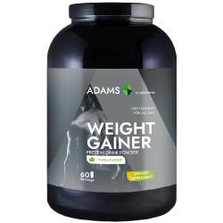 Weight Gainer cu aroma de vanilie, 3000g, Adams Vision